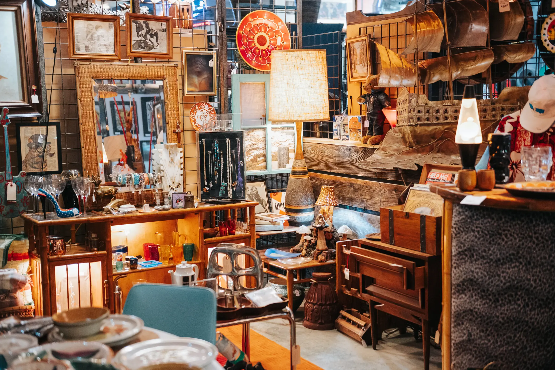 Booth inside Barter Beer + Mall